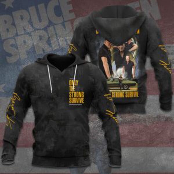 Bruce Springsteen 3D T-Shirt Hoodie Sweatshirt – Gift  for Men Women