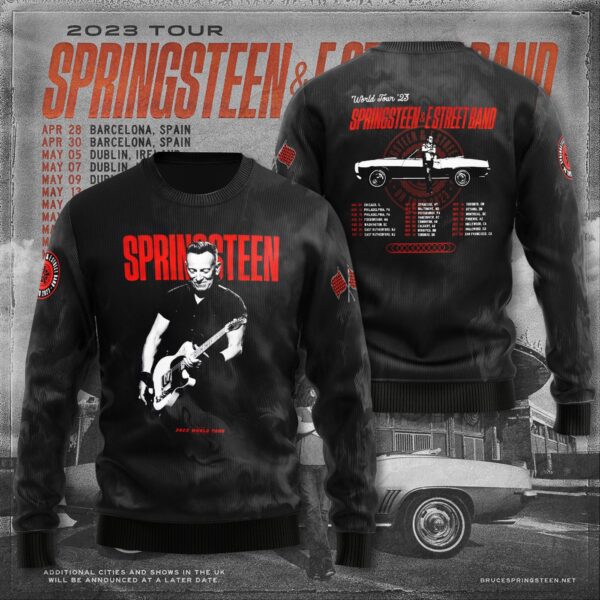 Bruce Springsteen 3D T-Shirt Hoodie Sweatshirt – Gift  for Men Women