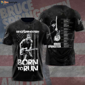 Bruce Springsteen 3D T-Shirt Hoodie Sweatshirt – Gift  for Men Women