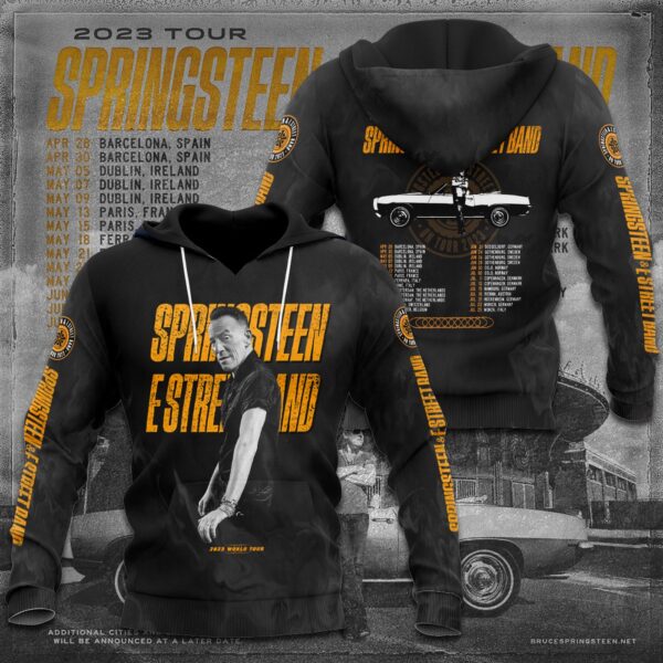 Bruce Springsteen 3D T-Shirt Hoodie Sweatshirt – Gift  for Men Women