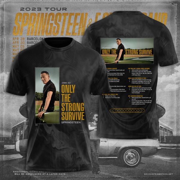 Bruce Springsteen 3D T-Shirt Hoodie Sweatshirt – Gift  for Men Women