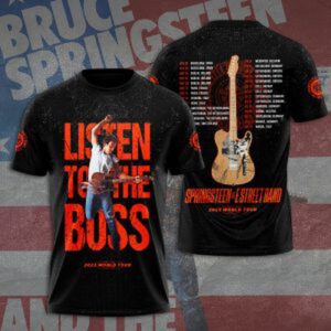 Bruce Springsteen 3D T-Shirt Hoodie Sweatshirt – Gift for Men Women 3