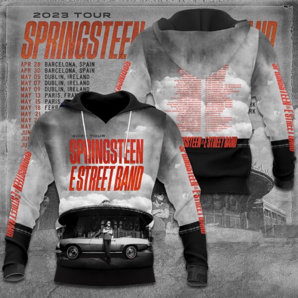 Bruce Springsteen 3D T-Shirt Hoodie Sweatshirt – Gift  for Men Women