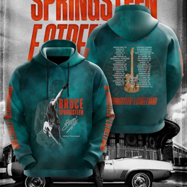 Bruce Springsteen 3D T-Shirt Hoodie Sweatshirt – Gift  for Men Women