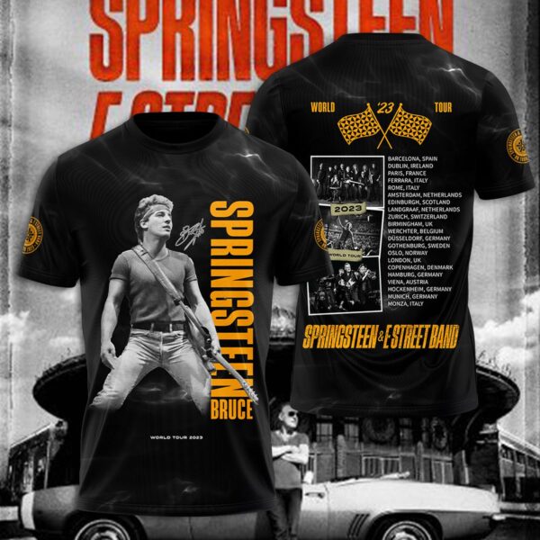 Bruce Springsteen 3D T-Shirt Hoodie Sweatshirt – Gift  for Men Women