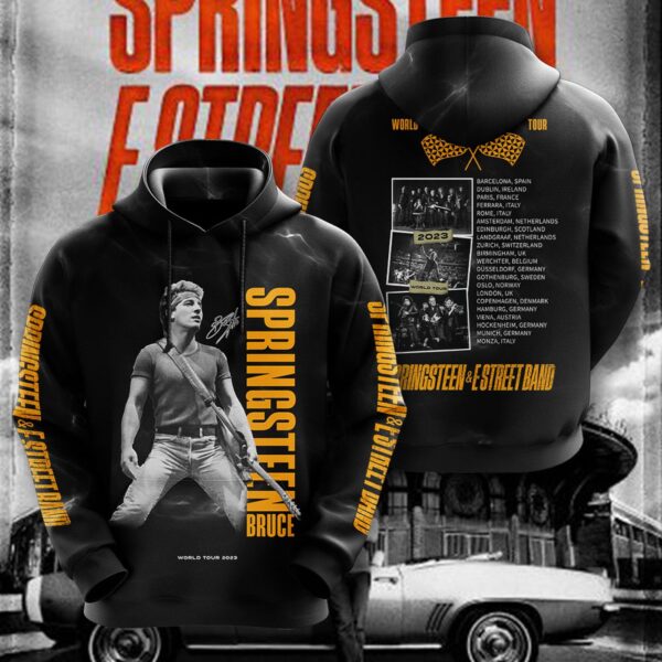 Bruce Springsteen 3D T-Shirt Hoodie Sweatshirt – Gift  for Men Women