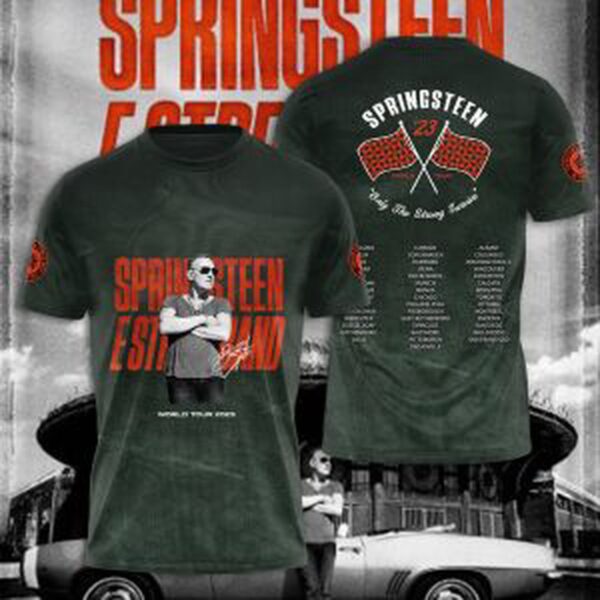 Bruce Springsteen 3D T-Shirt Hoodie Sweatshirt – Gift  for Men Women