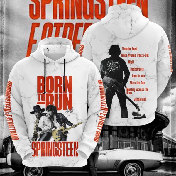Bruce Springsteen 3D T-Shirt Hoodie Sweatshirt – Gift  for Men Women