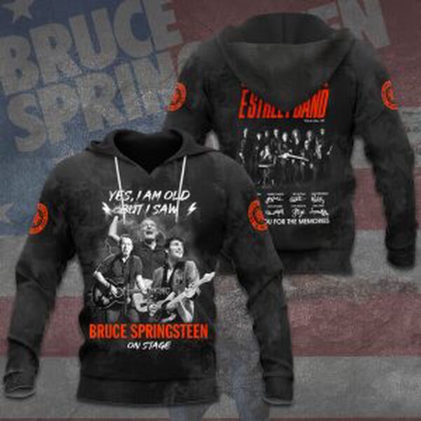 Bruce Springsteen 3D T-Shirt Hoodie Sweatshirt – Gift  for Men Women