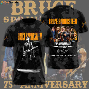 Bruce Springsteen 3D T-Shirt Hoodie Sweatshirt – Gift  for Men Women