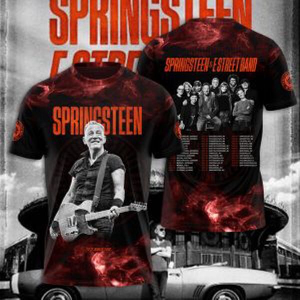 Bruce Springsteen 3D T-Shirt Hoodie Sweatshirt – Gift  for Men Women