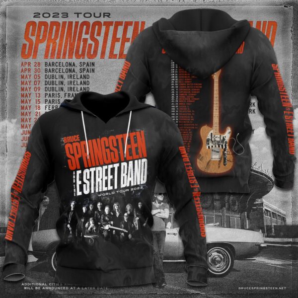 Bruce Springsteen 3D T-Shirt Hoodie Sweatshirt – Gift  for Men Women