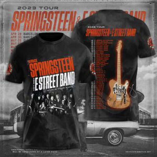 Bruce Springsteen 3D T-Shirt Hoodie Sweatshirt – Gift  for Men Women