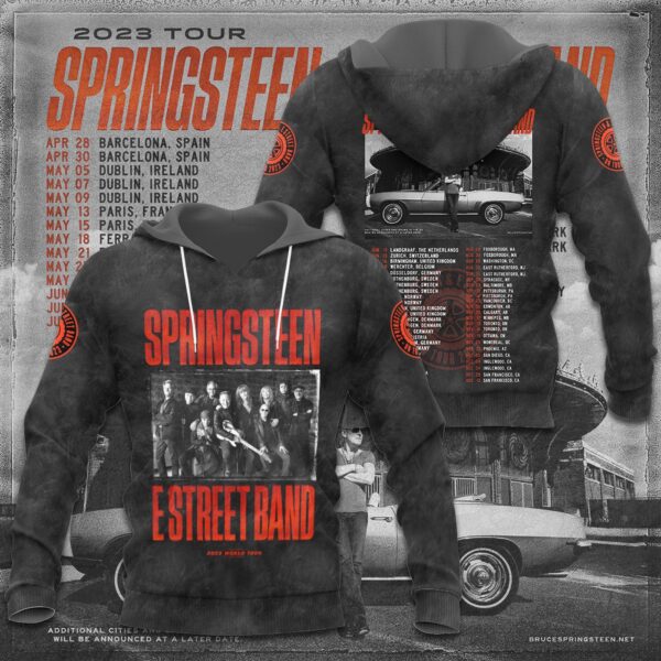 Bruce Springsteen 3D T-Shirt Hoodie Sweatshirt – Gift  for Men Women