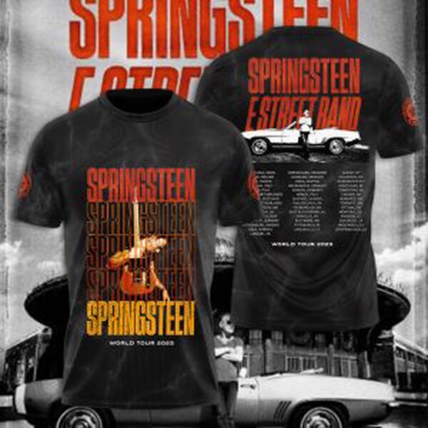 Bruce Springsteen 3D T-Shirt Hoodie Sweatshirt – Gift  for Men Women