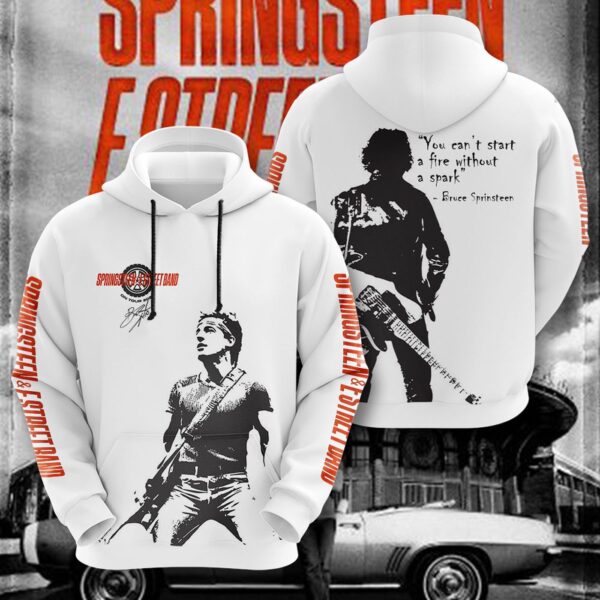 Bruce Springsteen 3D T-Shirt Hoodie Sweatshirt – Gift  for Men Women