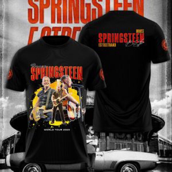 Bruce Springsteen 3D T-Shirt Hoodie Sweatshirt – Gift  for Men Women