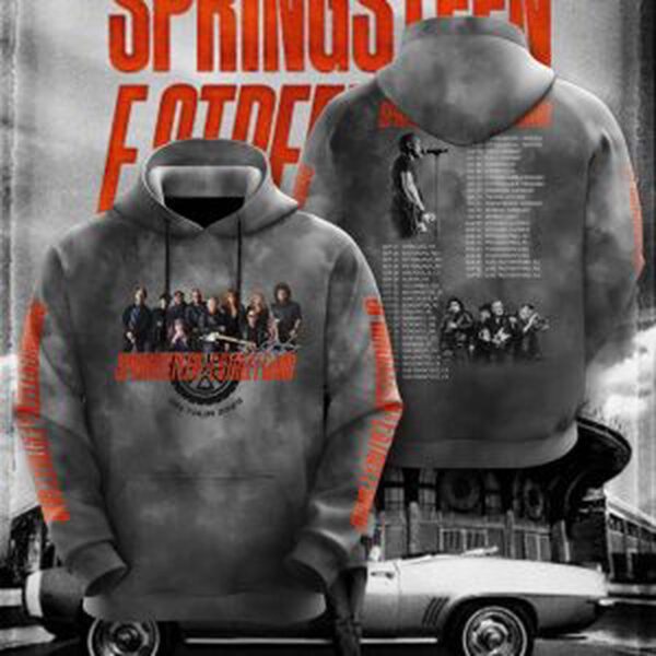 Bruce Springsteen 3D T-Shirt Hoodie Sweatshirt – Gift  for Men Women