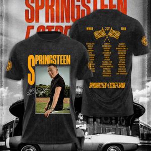 Bruce Springsteen 3D T-Shirt Hoodie Sweatshirt – Gift  for Men Women