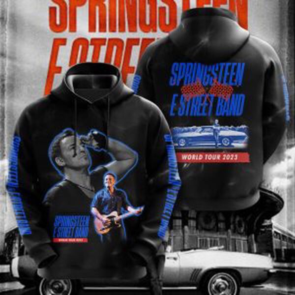 Bruce Springsteen 3D T-Shirt Hoodie Sweatshirt – Gift  for Men Women