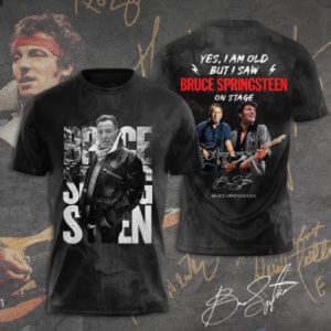 Bruce Springsteen 3D T-Shirt Hoodie Sweatshirt – Gift for Men Women 1