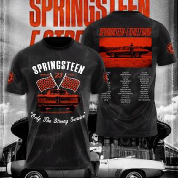 Bruce Springsteen 3D T-Shirt Hoodie Sweatshirt – Gift  for Men Women