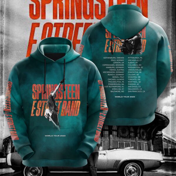 Bruce Springsteen 3D T-Shirt Hoodie Sweatshirt – Gift  for Men Women