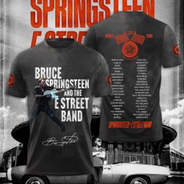 Bruce Springsteen 3D T-Shirt Hoodie Sweatshirt – Gift  for Men Women