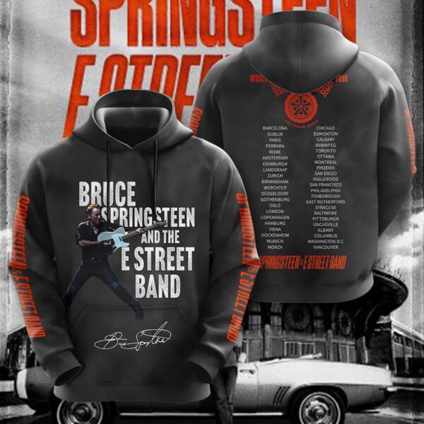 Bruce Springsteen 3D T-Shirt Hoodie Sweatshirt – Gift  for Men Women