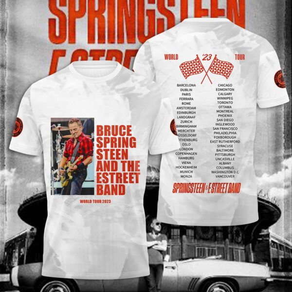 Bruce Springsteen 3D T-Shirt Hoodie Sweatshirt – Gift  for Men Women