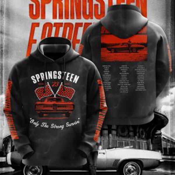 Bruce Springsteen 3D T-Shirt Hoodie Sweatshirt – Gift  for Men Women