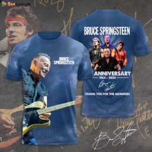 Bruce Springsteen 3D T-Shirt Hoodie Sweatshirt – Gift  for Men Women