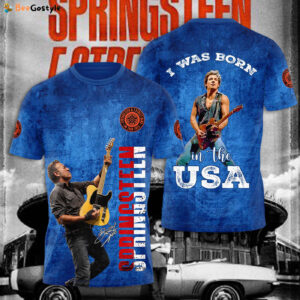 Bruce Springsteen 3D T-Shirt Hoodie Sweatshirt – Gift  for Men Women