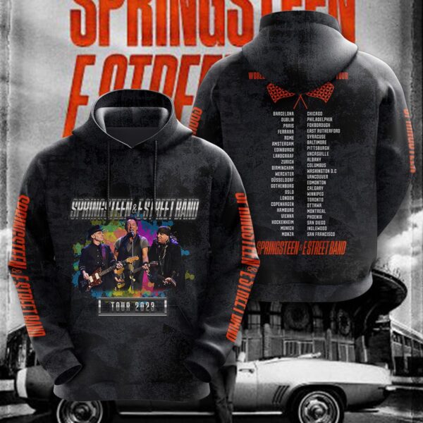 Bruce Springsteen 3D T-Shirt Hoodie Sweatshirt – Gift  for Men Women