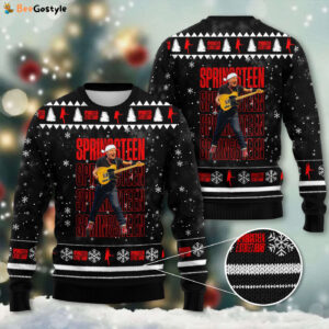 Bruce Springsteen 3D Ugly Sweater – Gift  for Men Women