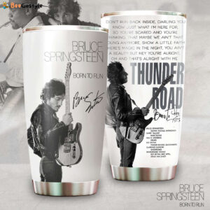 Bruce Springsteen Tumbler Cup – Gift for Men Women