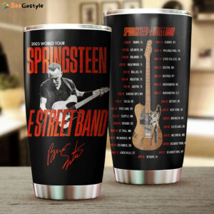 Bruce Springsteen Tumbler Cup Gift for Men Women