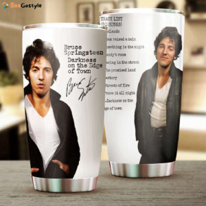 Bruce Springsteen Tumbler Cup Gift for Men Women