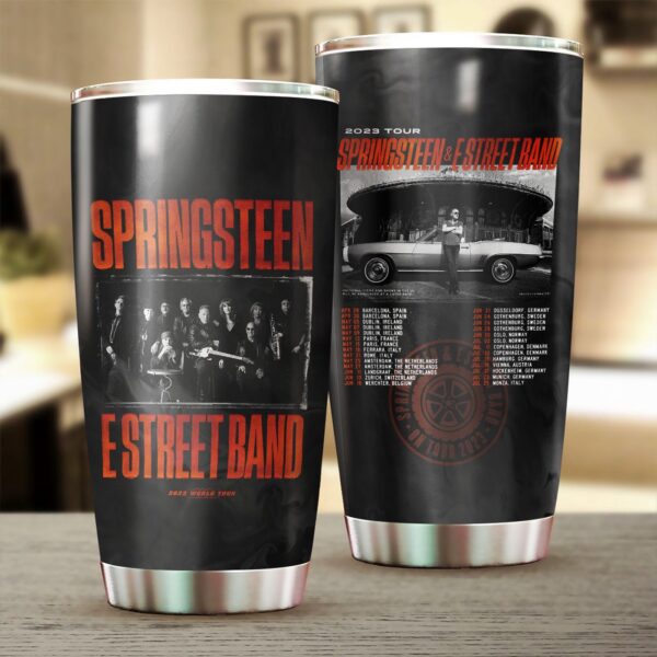 Bruce Springsteen Tumbler Cup Gift for Men Women
