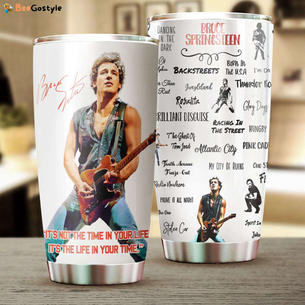 Bruce Springsteen Tumbler Cup Gift for Men Women Bruce Springsteen Tumbler Cup Gift for Men Women