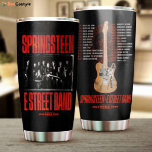 Bruce Springsteen Tumbler Cup Gift for Men Women