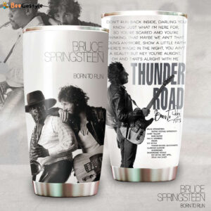 Bruce Springsteen Tumbler Cup – Gift for Men Women
