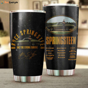 Bruce Springsteen Tumbler Cup Gift for Men Women