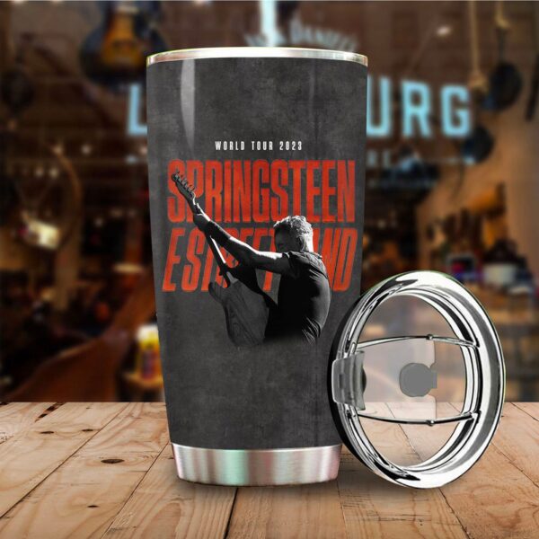 Bruce Springsteen Tumbler Cup Gift for Men Women