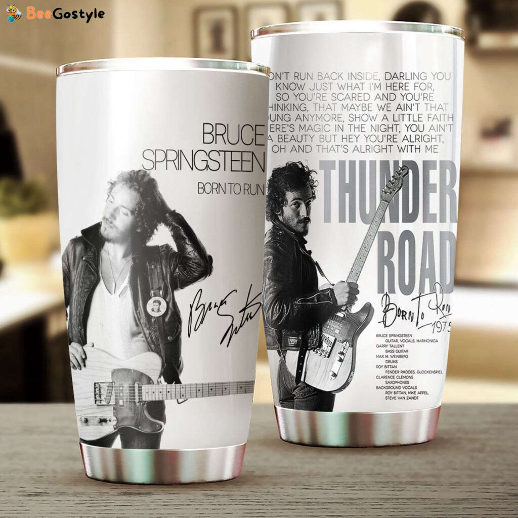 Bruce Springsteen Tumbler Cup Gift for Men Women Bruce Springsteen Tumbler Cup Gift for Men Women