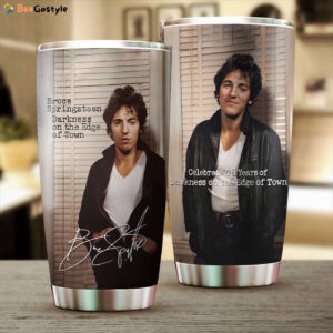 Bruce Springsteen Tumbler Cup Gift for Men Women