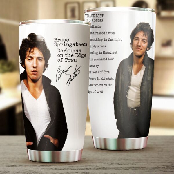 Bruce Springsteen Tumbler Cup Gift for Men Women