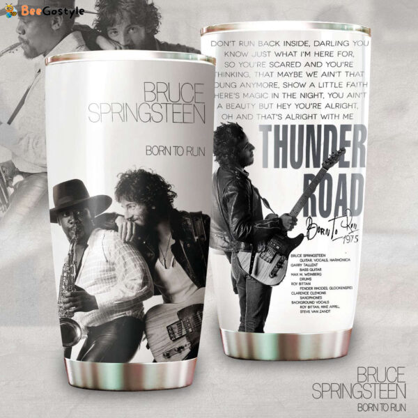 Bruce Springsteen Tumbler Cup Gift for Men Women
