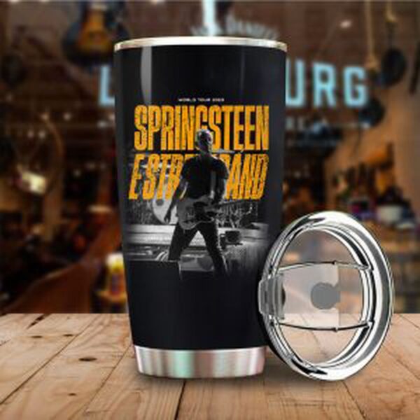 Bruce Springsteen Tumbler Cup Gift for Men Women