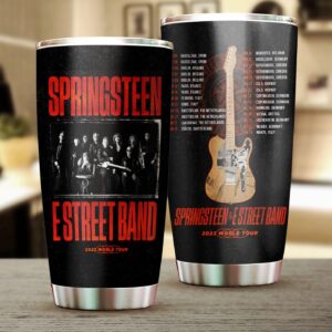 Bruce Springsteen Tumbler Cup Gift for Men Women 1